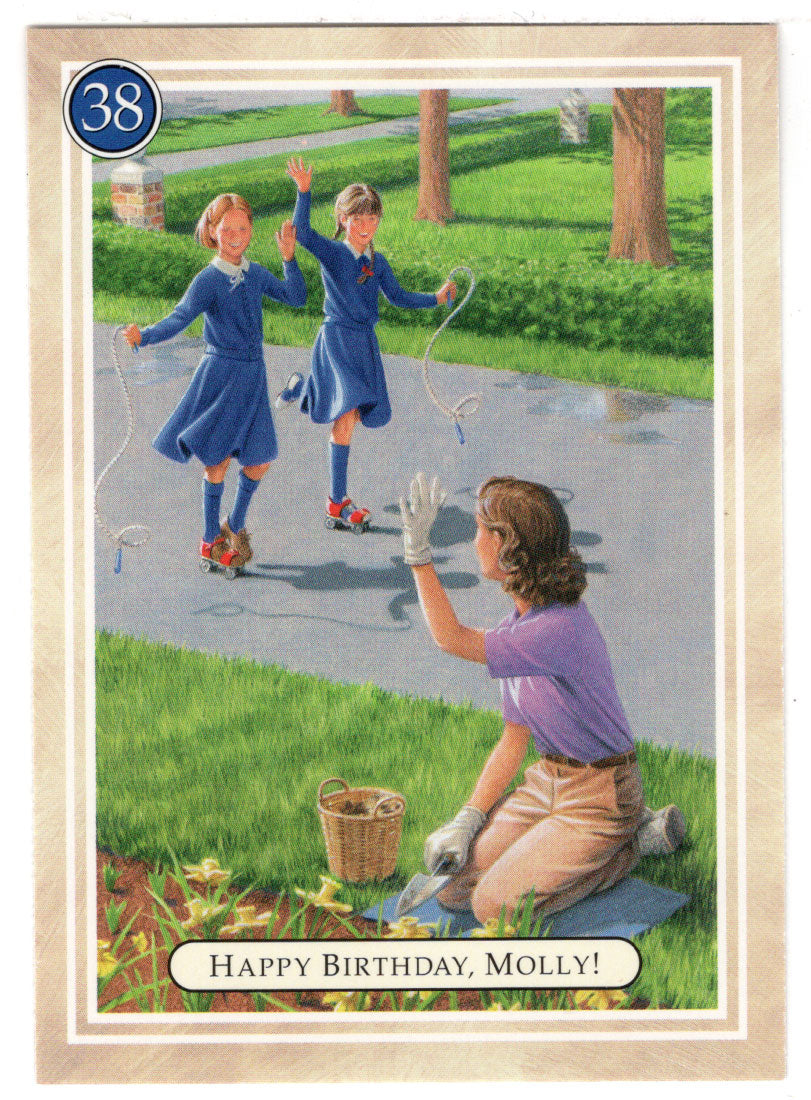 Molly - Happy Birthday - Pretend Princesses - American Girl (Trading Card) # 38 - 1994 Pleasant Company - Mint