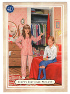 Molly - Happy Birthday - Party Plans - American Girl (Trading Card) # 40 - 1994 Pleasant Company - Mint