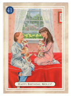 Molly - Happy Birthday - Presents - American Girl (Trading Card) # 41 - 1994 Pleasant Company - Mint