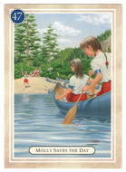 Molly - Saves the Day - Red Army Scout - American Girl (Trading Card) # 47 - 1994 Pleasant Company - Mint