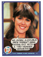 No, Mork - A Double Date - Mork & Mindy - 1989 Topps # 6 - Mint