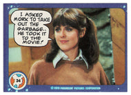 A Asked Mork to take Out The Garbage - Mork & Mindy - 1989 Topps # 34 - Mint