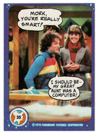 Mork, You're Really Smart! - Mork & Mindy - 1989 Topps # 35 - Mint