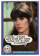 Mork - A Blind Date... - Mork & Mindy - 1989 Topps # 38 - Mint