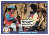 Greetings, My Main Munchkin! - Mork & Mindy - 1989 Topps # 41 - Mint
