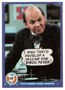 I Wish They'd Develop a Vaccine for Disco Fever! - Mork & Mindy - 1989 Topps # 52 - Mint