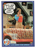 Boy, was I Ever Bezuro Last Night! - Mork & Mindy - 1989 Topps # 58 - Mint