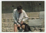 At The Beach - Mr. Bean - 1998 Dart Flipcards # 7 - Mint