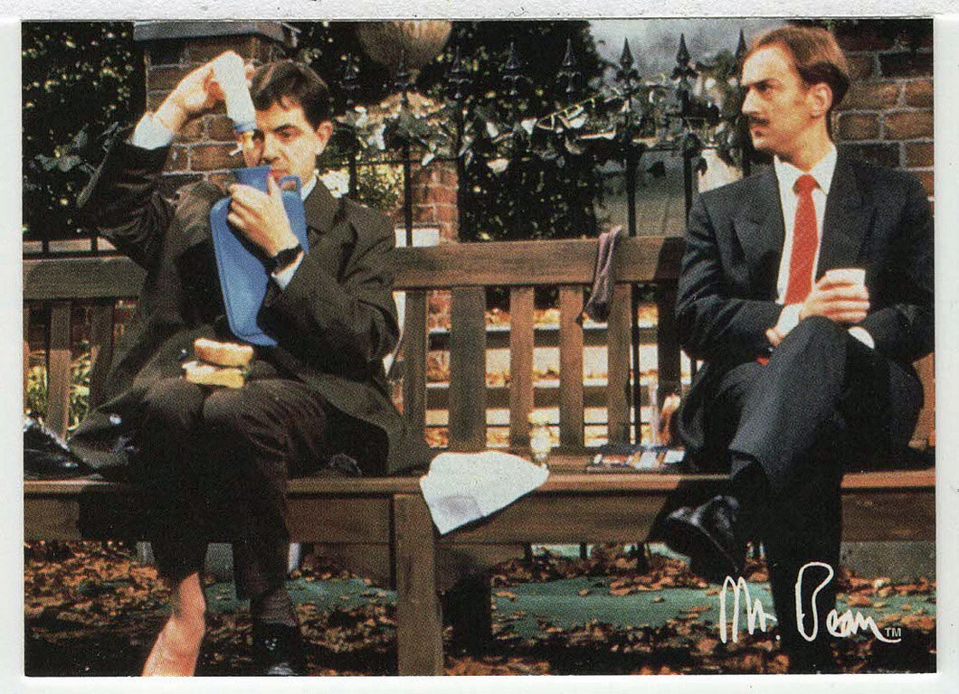 Starting Out - Mr. Bean - 1998 Dart Flipcards # 31 - Mint