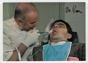 Dentist's Plight - Mr. Bean - 1998 Dart Flipcards # 33 - Mint