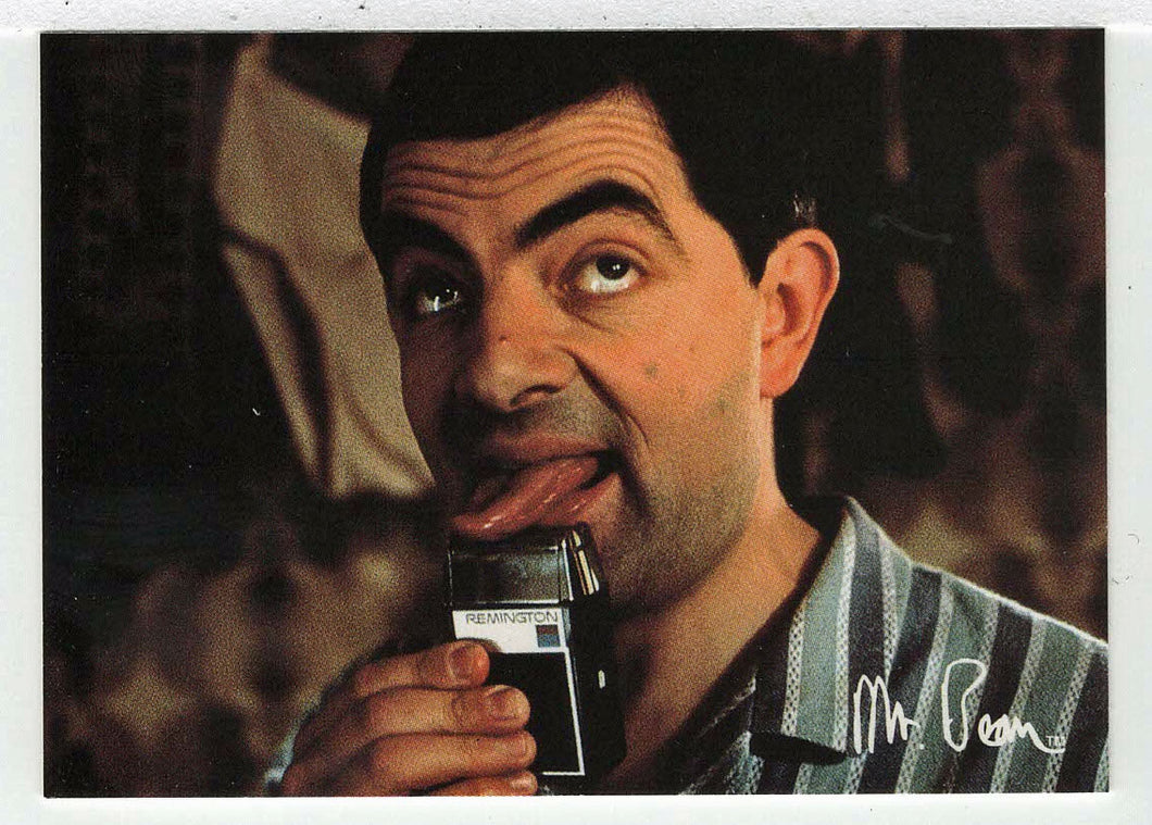 Close Shave - Mr. Bean - 1998 Dart Flipcards # 38 - Mint