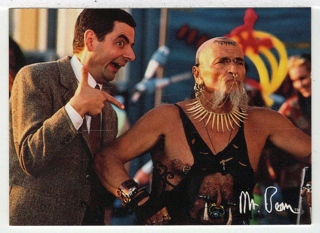 Doing L.A. - Mr. Bean - 1998 Dart Flipcards # 51 - Mint