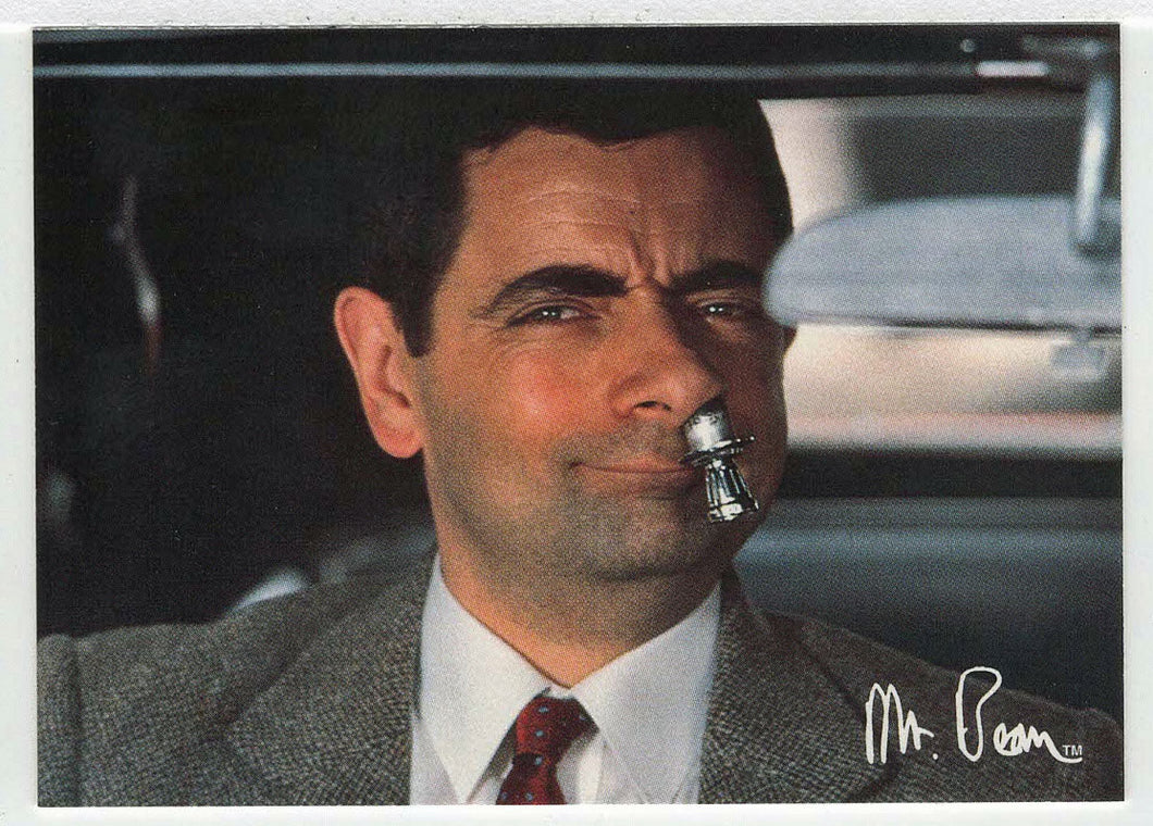 Peculiar Mr. Bean - Mr. Bean - 1998 Dart Flipcards # 66 - Mint