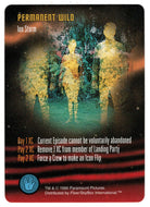 Permanent - Ion Storm (Trading Card) - Star Trek The Card Game - 1996 Skybox - Mint