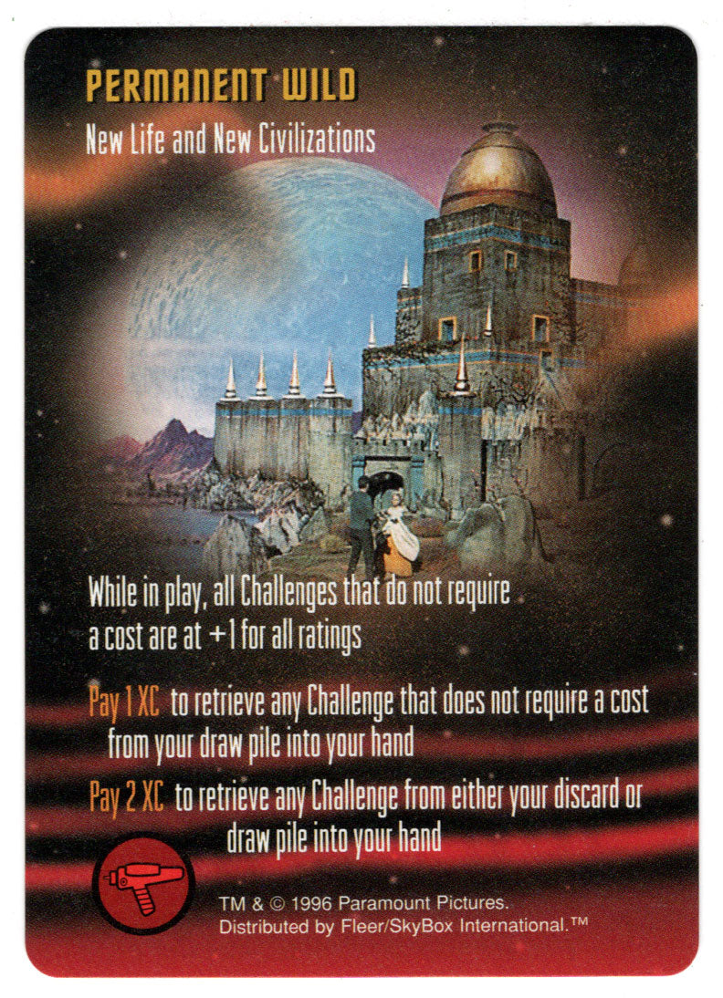 Permanent - New Life and New Civilizations (Trading Card) - Star Trek The Card Game - 1996 Skybox - Mint
