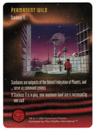 Permanent - Starbase 11 (Trading Card) - Star Trek The Card Game - 1996 Skybox - Mint