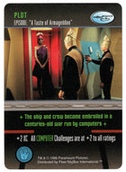 Plot - A Taste of Armageddon (Trading Card) - Star Trek The Card Game - 1996 Skybox - Mint