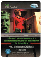 Plot - Space Seed (Trading Card) - Star Trek The Card Game - 1996 Skybox - Mint