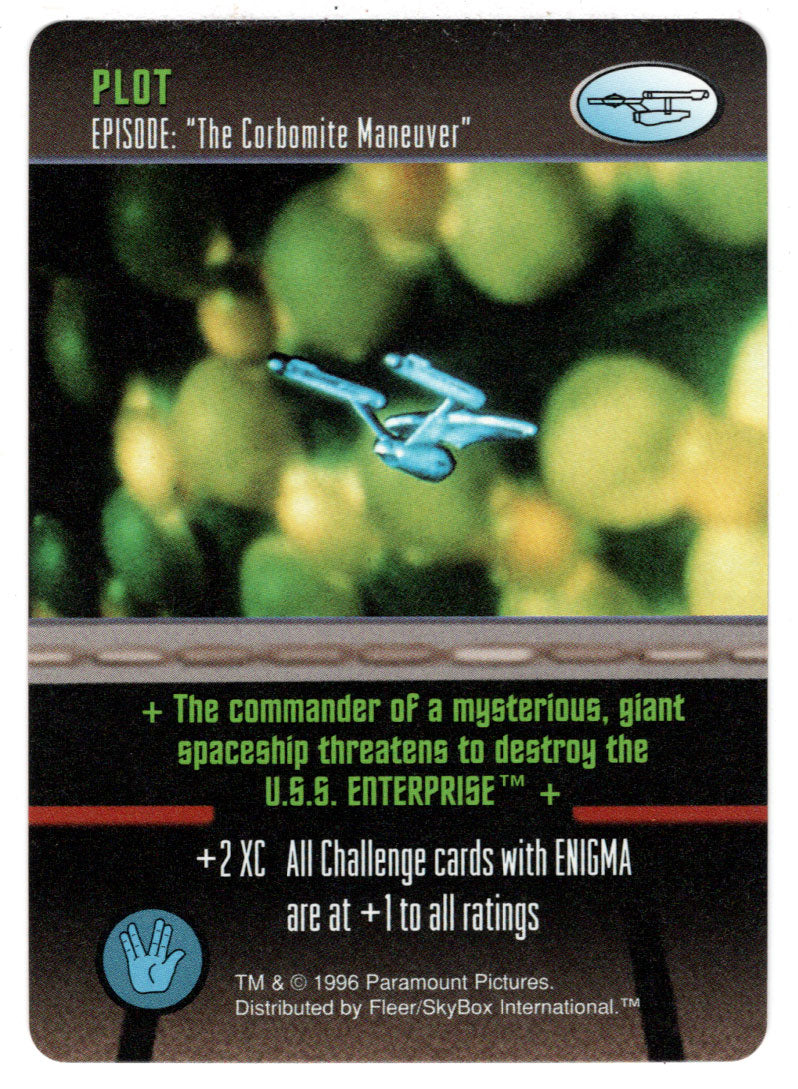 Plot - The Corbomite Maneuver (Trading Card) - Star Trek The Card Game - 1996 Skybox - Mint