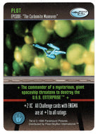 Plot - The Corbomite Maneuver (Trading Card) - Star Trek The Card Game - 1996 Skybox - Mint