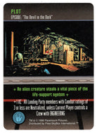 Plot - The Devil in The Dark (Trading Card) - Star Trek The Card Game - 1996 Skybox - Mint