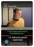 Plot - The Enemy Within (Trading Card) - Star Trek The Card Game - 1996 Skybox - Mint