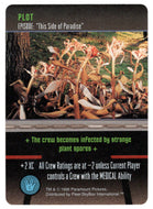 Plot - This Side of Paradise (Trading Card) - Star Trek The Card Game - 1996 Skybox - Mint