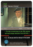 Plot - Tomorrow is Yesterday (Trading Card) - Star Trek The Card Game - 1996 Skybox - Mint