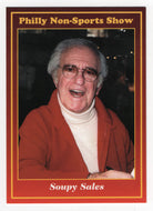 Philly Non-Sports Card Show - 2002 - Promo - Soupy Sales (Trading Card) 2002 Non-Sport Cards # 24 - Mint