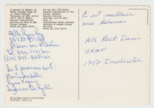 Load image into Gallery viewer, Radio House - CBC, Montreal, Quebec, Canada Vintage Original Postcard # 0272 - 1980's
