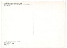 Load image into Gallery viewer, Planet 9 from Outer Space with Gregory Walcott &amp; Tom Keene - Classic Cinema Vintage Original Postcard # 0959 - New, 1980's

