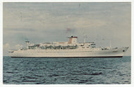 Veracruz Ship - Cruising the St. Lawrence River - Vintage Original Postcard # 0996 - VG - Post Marked 1984