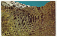 Folded Mountain, Alaska Highway, Alaska, USA Vintage Original Postcard # 0998 - New - 1978