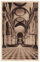 Load image into Gallery viewer, St. Paul's Cathedral, London, England Vintage Original Postcard # 1002 - New - Early 1900's
