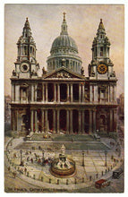 Load image into Gallery viewer, St. Paul's Cathedral, London, England Vintage Original Postcard # 1006 - New - Early 1900's
