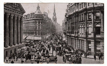 Load image into Gallery viewer, Mansion House, Cheapside, London, England Vintage Original Postcard # 1010 - Good - 1908
