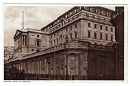 Bank of England, London, England Vintage Original Postcard # 1023 - New - Early 1900's