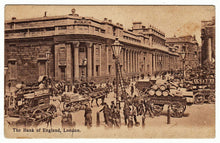 Load image into Gallery viewer, Bank of England, London, England Vintage Original Postcard # 1029 - New - Early 1900's

