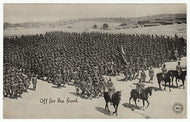 World War I - 'Off for The Front' Vintage Original Postcard # 1036 - New - 1914-1918