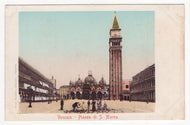 St. Mark's Square, Venice, Italy - Vintage Original Postcard # 1870 - New - Early 1900's