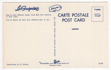 Load image into Gallery viewer, Perce Rock, Gaspe Peninsula, Quebec, Canada Vintage Original Postcard # 1875 - New- 1960's
