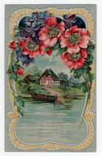 Load image into Gallery viewer, A Happy Birthday - Vintage Original Postcard # 1876 - New - Early 1900's
