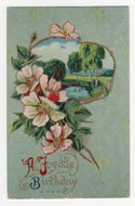 A Joyous Birthday - Vintage Original Postcard # 1877 - Post Marked December 3, 1912