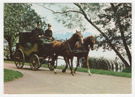 Swedish Post Stagecoach from the 1880s, Sweden - Vintage Original Postcard # 1885 - New - 1968