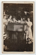 Bridal Party Portrait (Unknown) Vintage Original Postcard # 4953 - New, Early 1900's