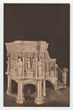 Load image into Gallery viewer, Washington Cathedral - Canterbury Ambon - Pulpit, Washington, D.C. USA Vintage Original Postcard # 4976 - New - 1940's
