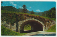 Great Smoky Mountains National Park, Tennessee / North Carolina (Loop Underpass) USA Vintage Original Postcard # 4981 - New 1956