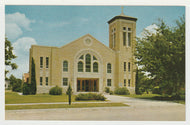 Saint Rose of Lima Church, Schulenburg, Texas, USA Vintage Original Postcard # 4985 - New 1960's