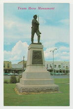 Load image into Gallery viewer, Gonzales Monument, Gonzales, Texas, USA Vintage Original Postcard # 4987 - New 1960's
