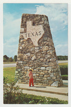 Load image into Gallery viewer, Texas Entrance, USA Vintage Original Postcard # 4988 - New 1960's
